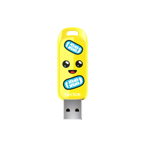 SanDisk Peely Edition USB - Fortnite, 128GB, Up to 130MB/s