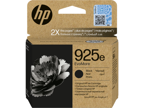 HP 925e EvoMore Black Original Ink Cartridge
