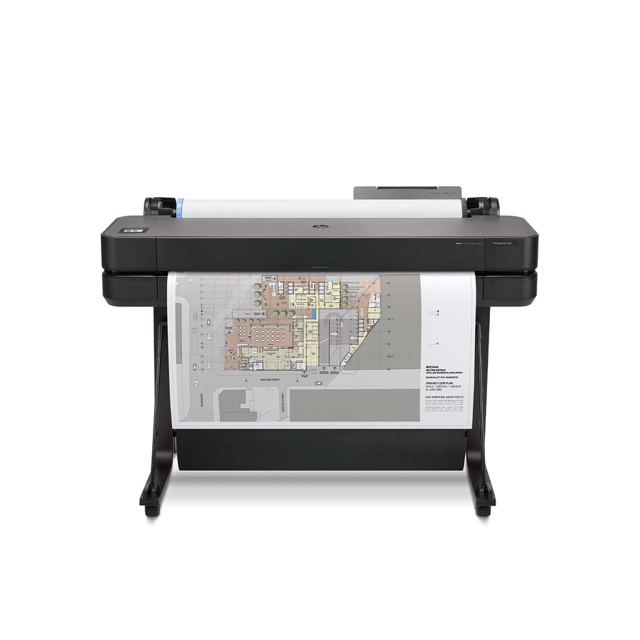 HP Print, 30 sec/page on A1, 76 A1 prints per hour, Up to 2400 x… (5HB11D)