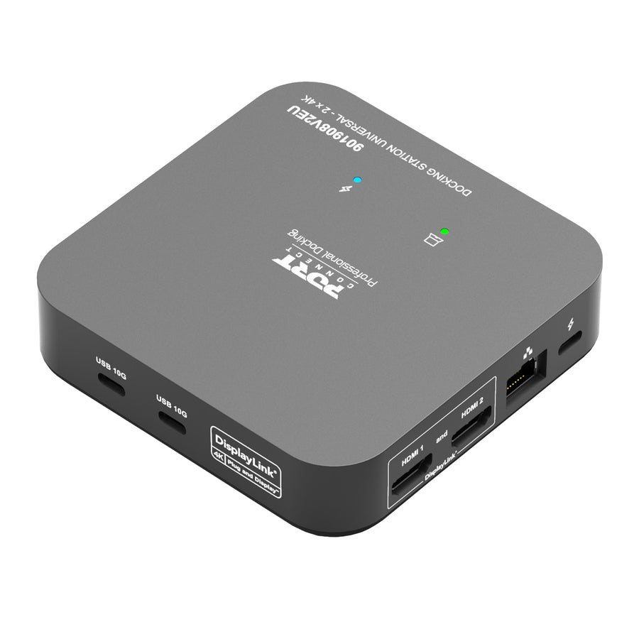 Port Connect Multi-port USB Type-C 2x4K Office Docking Station