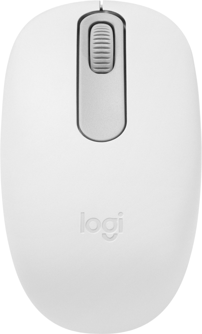Logitech M196 Bluetooth Mouse - White Silent Bluetooth mouse with…