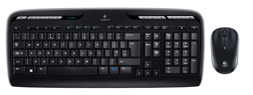 Logitech MK330 Wireless Keyboard and Mouse Combo - with Music…