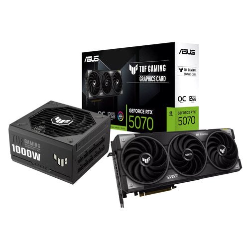 Asus TUF Gaming GeForce RTX 5070 OC Edition and 1000W 80 PLUS Gold…