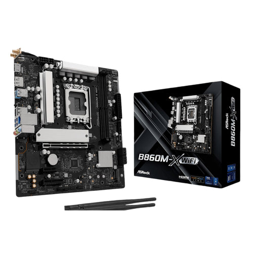 ASRock B860M-X Micro ATX DDR5 Motherboard