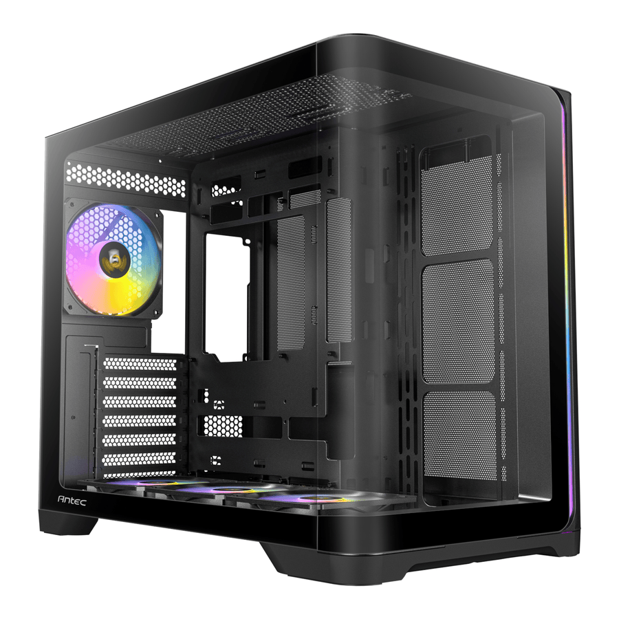 Antec C5 CURVED ARGB ATX | Micro-ATX | ITX ARGB Dual Chamber… (C5 CURVED B)