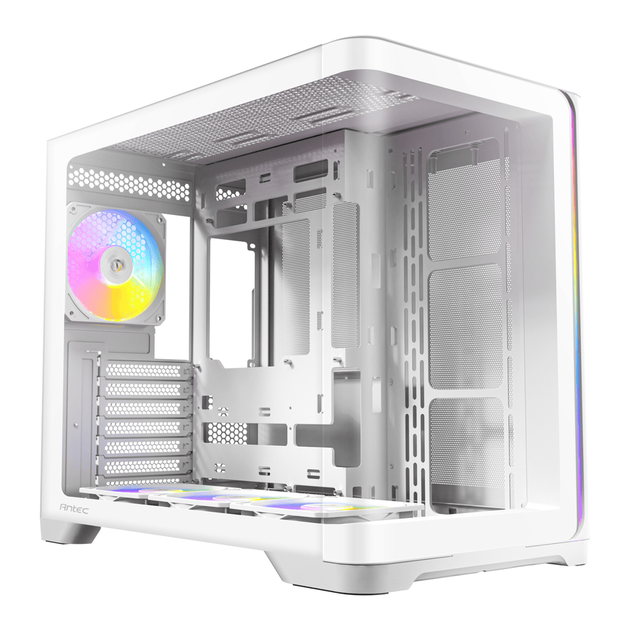 Antec C5 CURVED ARGB ATX | Micro-ATX | ITX ARGB Dual Chamber… (C5 CURVED W)