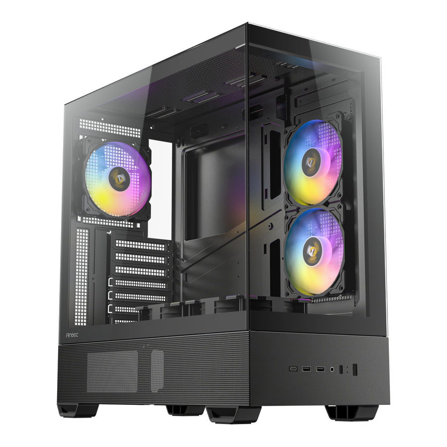 Antec CX705 ARGB ATX Mid-Tower Gaming Chassis - Black