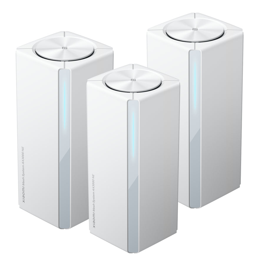 Xiaomi Mesh System AX3000 NE Whole-Home Wi-Fi 6 Router (3-Pack) – White