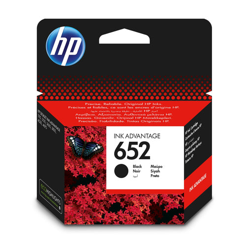HP 652 Black Ink Cartridge Ink Advantage 3835