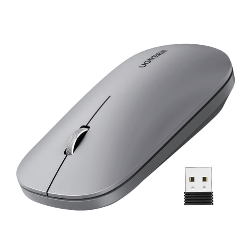 UGREEN Portable 2.4GHz Wireless Mouse - Grey