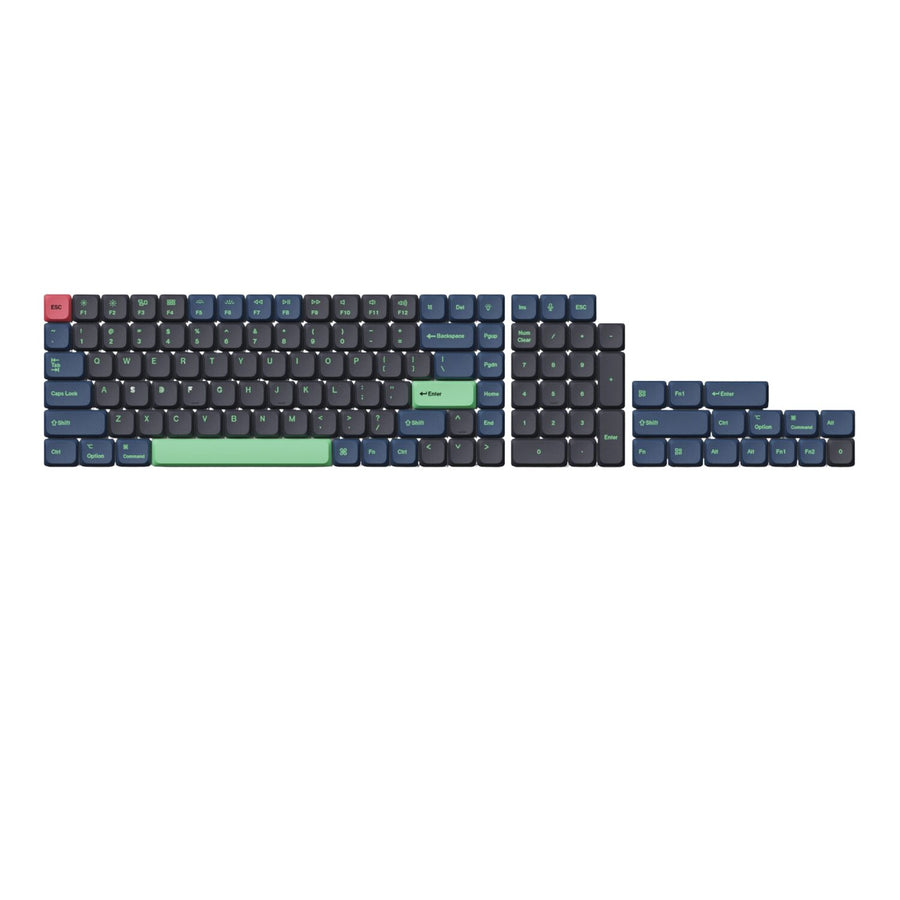Keychron Low Profile Dye-Sub PBT LSA Full Set Keycap Set – Hacker…