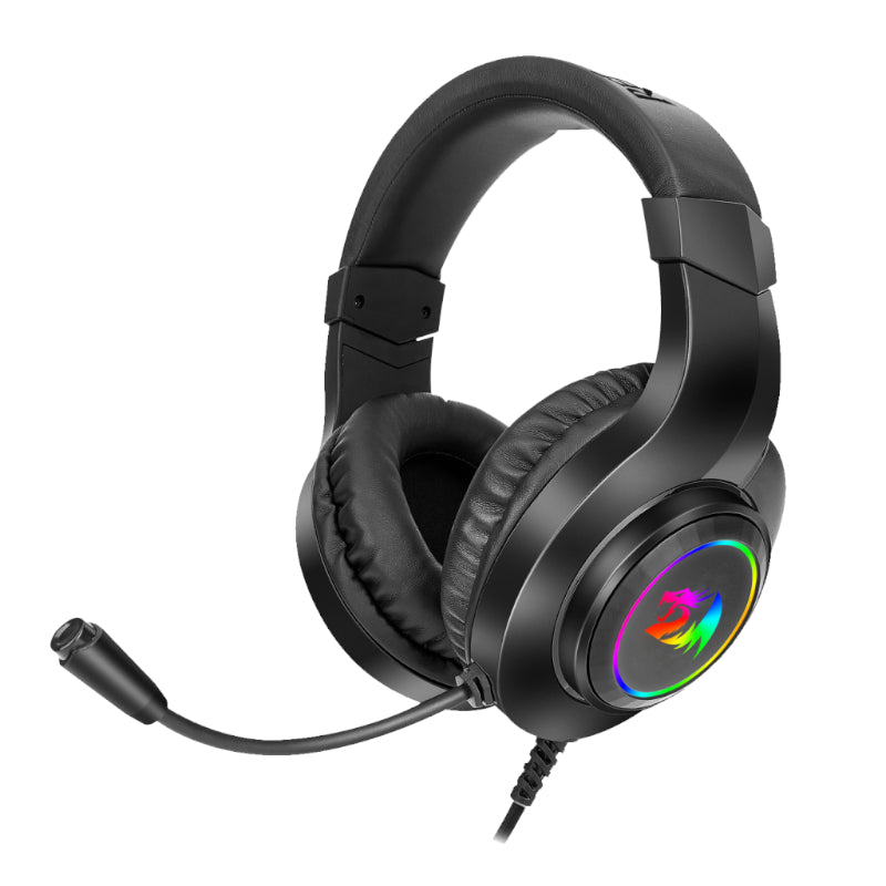 REDRAGON Over-Ear HYLAS Aux (Mic and Headset)|USB (Power Only) RGB…