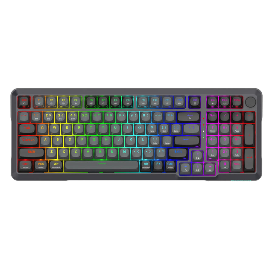 Redragon BRAGI PRO K688 98+1 Gasket Wireless Mechanical Keyboard…