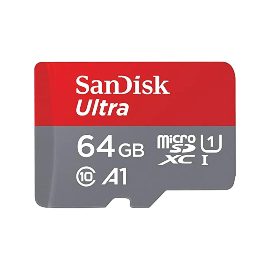 Sandisk Ultra 64GB Class 10 MicroSDXC Card (SDSQUAB-064G-GN6MN)