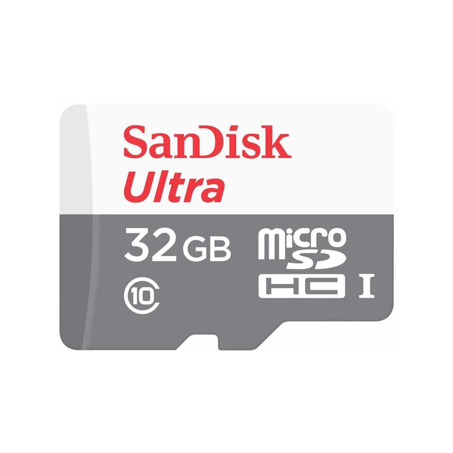 Sandisk Ultra 32GB Class 10 MicroSDHC Card (SDSQUNR-032G-GN3MN)