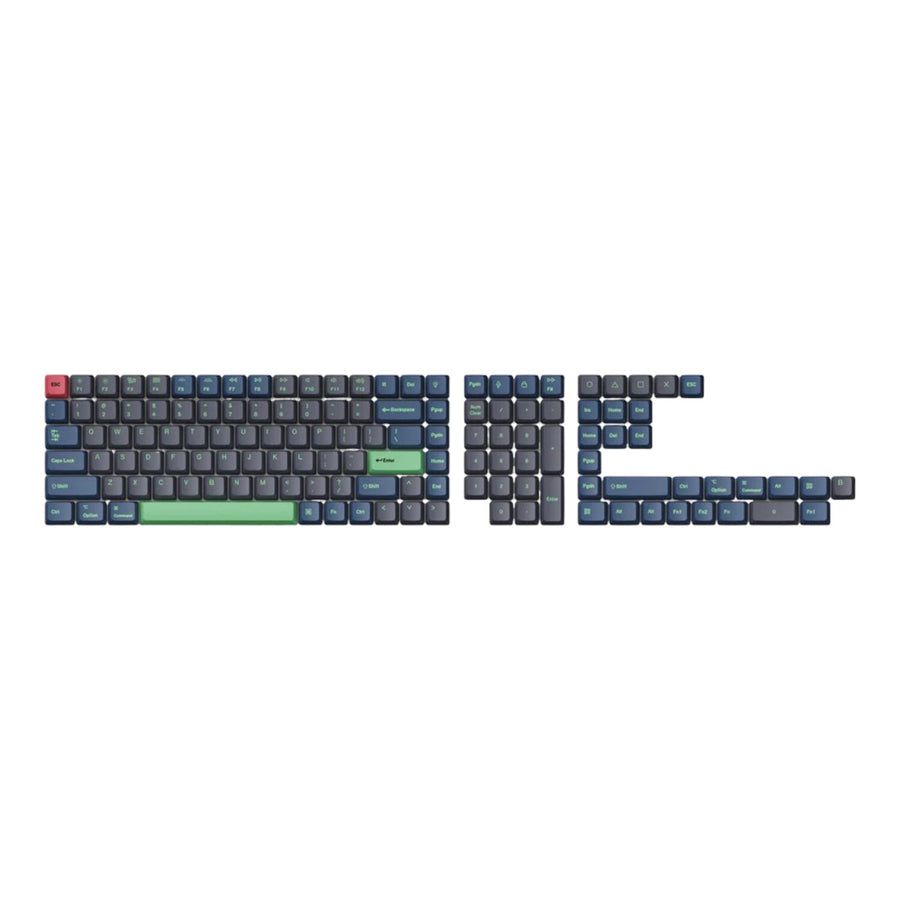 Keychron OEM Dye-Sub PBT Keycap Set – Hacker (Version C, PBT, OEM…