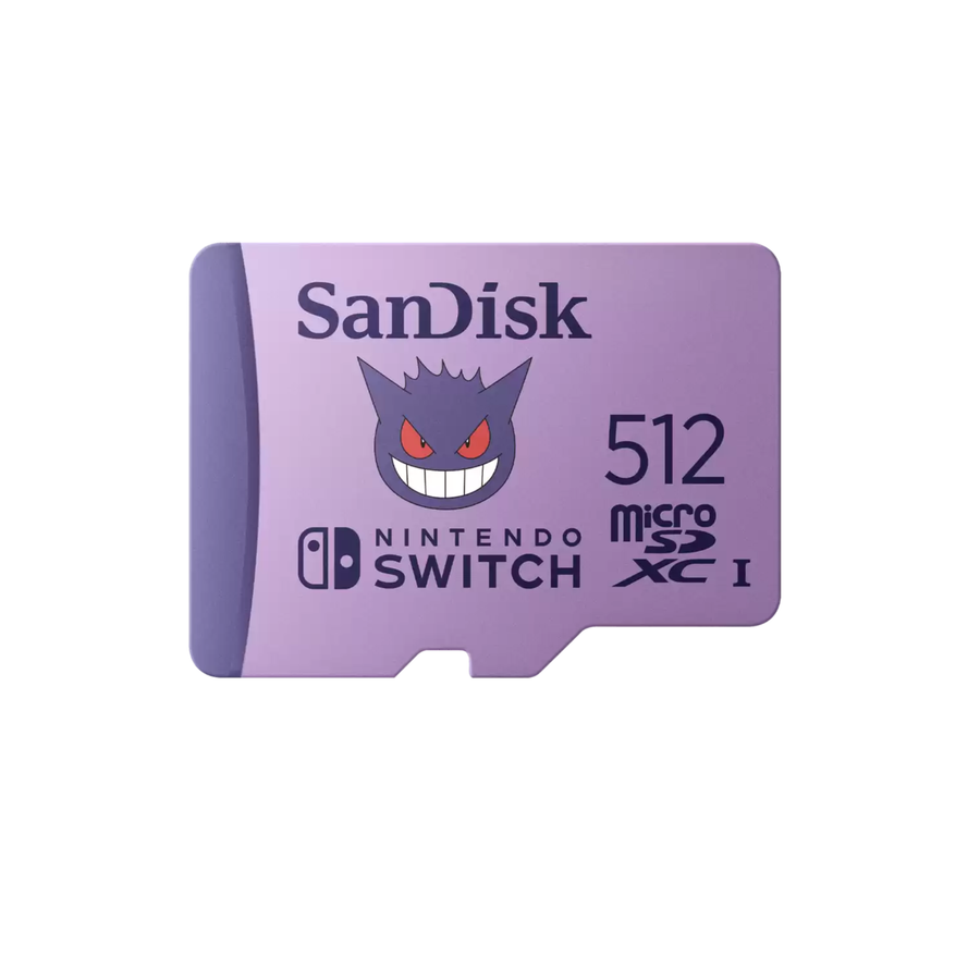 SanDisk microSDXC UHS-I Card 512GB for Nintendo Switch - Pokemon Edition