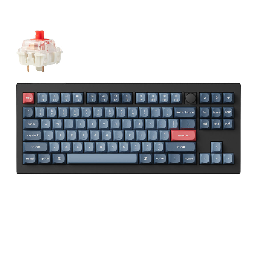 Keychron V3 Max QMK/VIA 80% Wireless Custom Mechanical Keyboard… (V3M-D1)