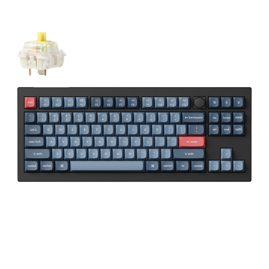 Keychron V3 Max QMK/VIA 80% Wireless Custom Mechanical Keyboard… (V3M-D4)
