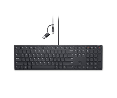 Dell KB525C QWERTY US International USB Wired Collaboration Keyboard