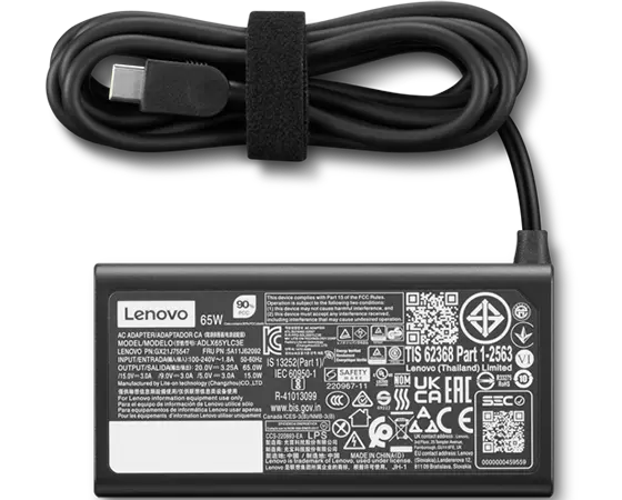 Lenovo 65W Standard USB-C AC Adapter Gen2 1 YR CCI. This Lenovo 65W… (4X21S91190)