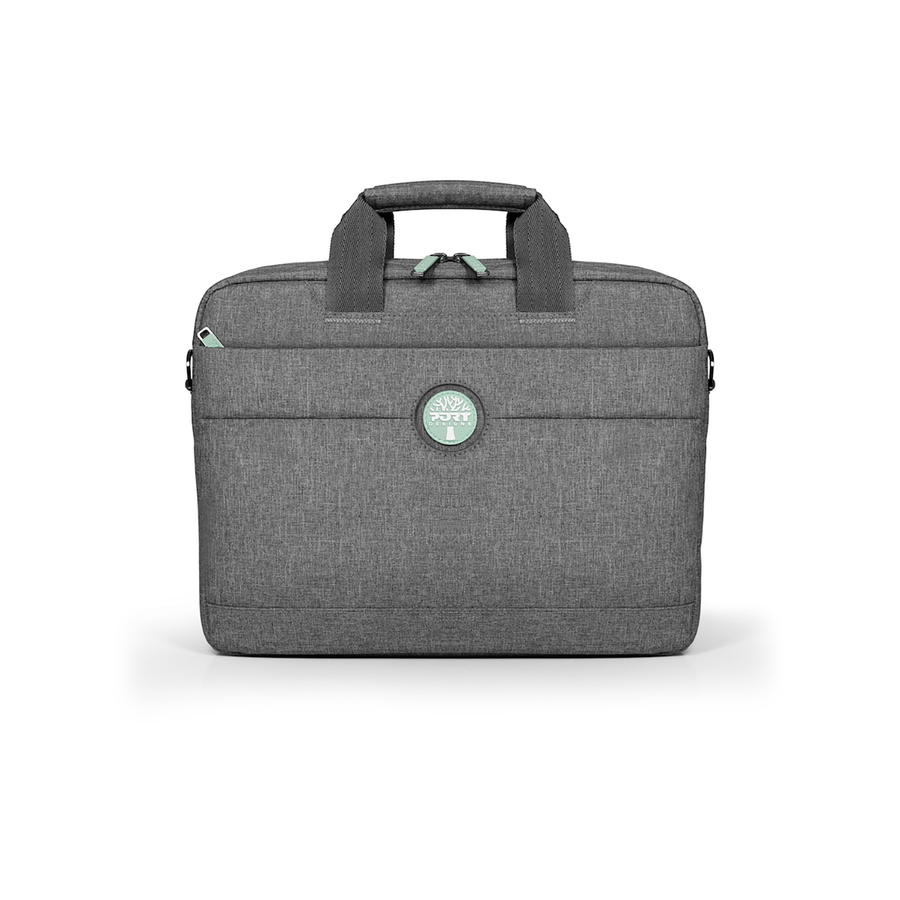 Port Yosemite Eco Grey 15.6" Toploader Bag