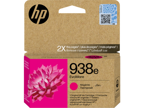 HP 938e EvoMore Magenta Original Ink Cartridge