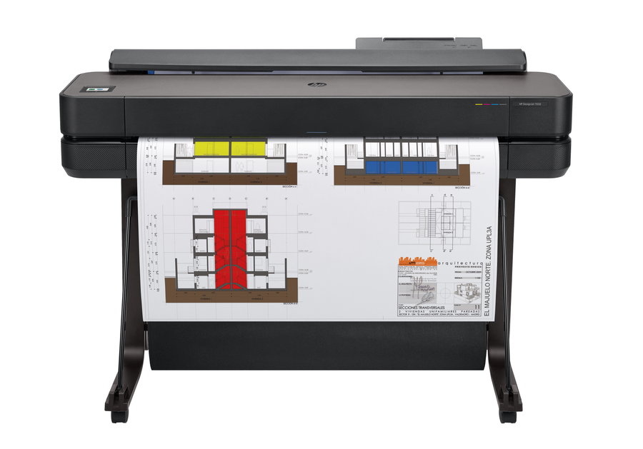 HP Print, 25 sec/page on A1, 82 A1 prints per hour, Up to 2400 x… (5HB10D)