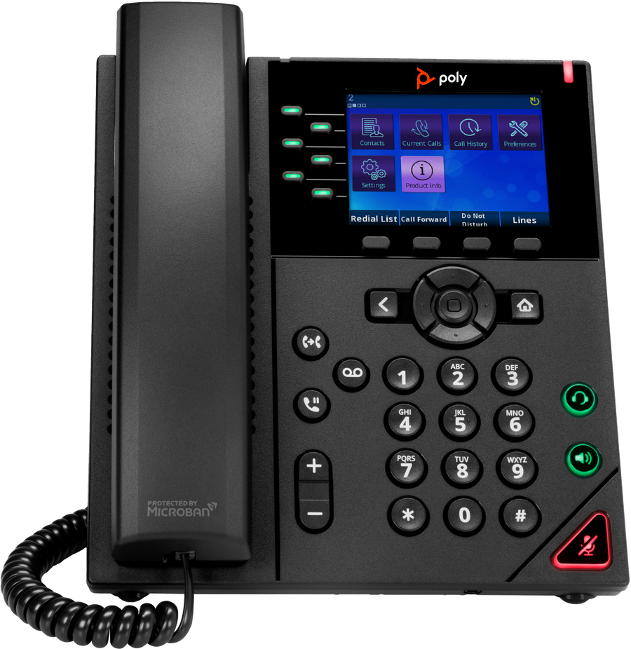 Poly OBi VVX 350 6-IP PH PoE-e