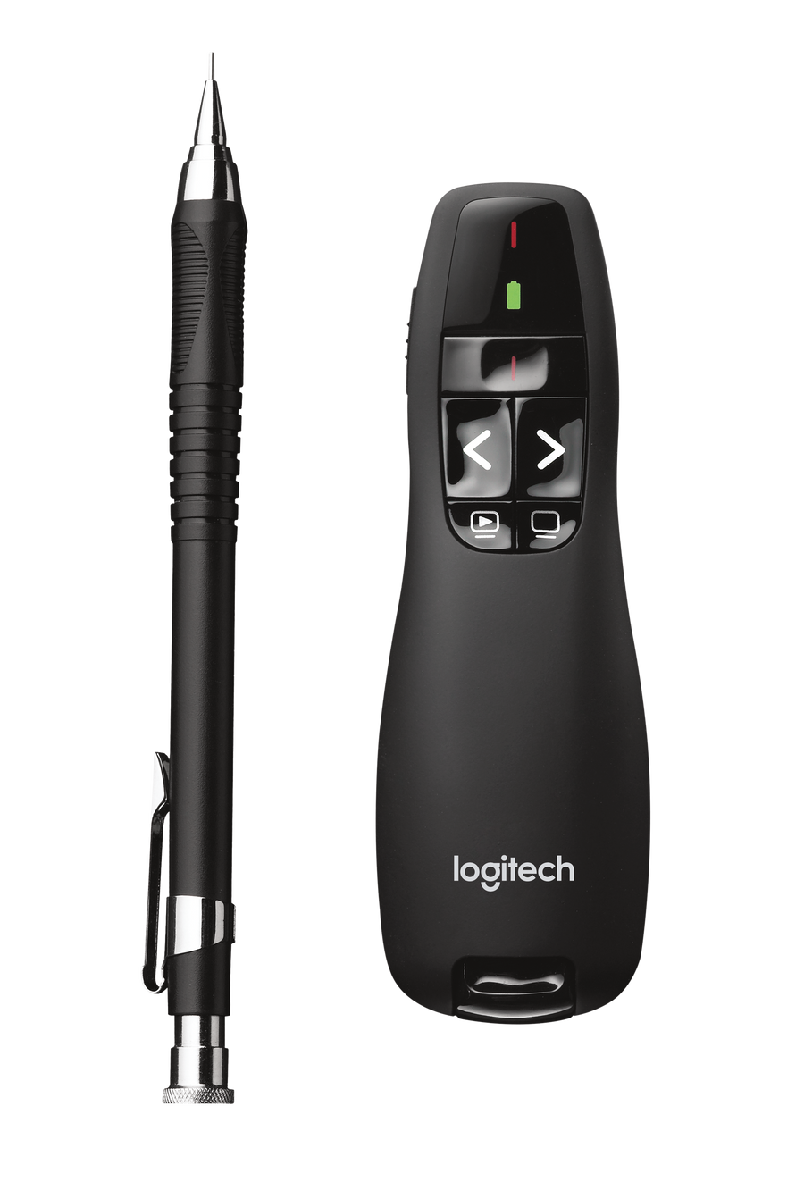 Logitech R400 Red Laser Presentation Remote with Wireless Mini…