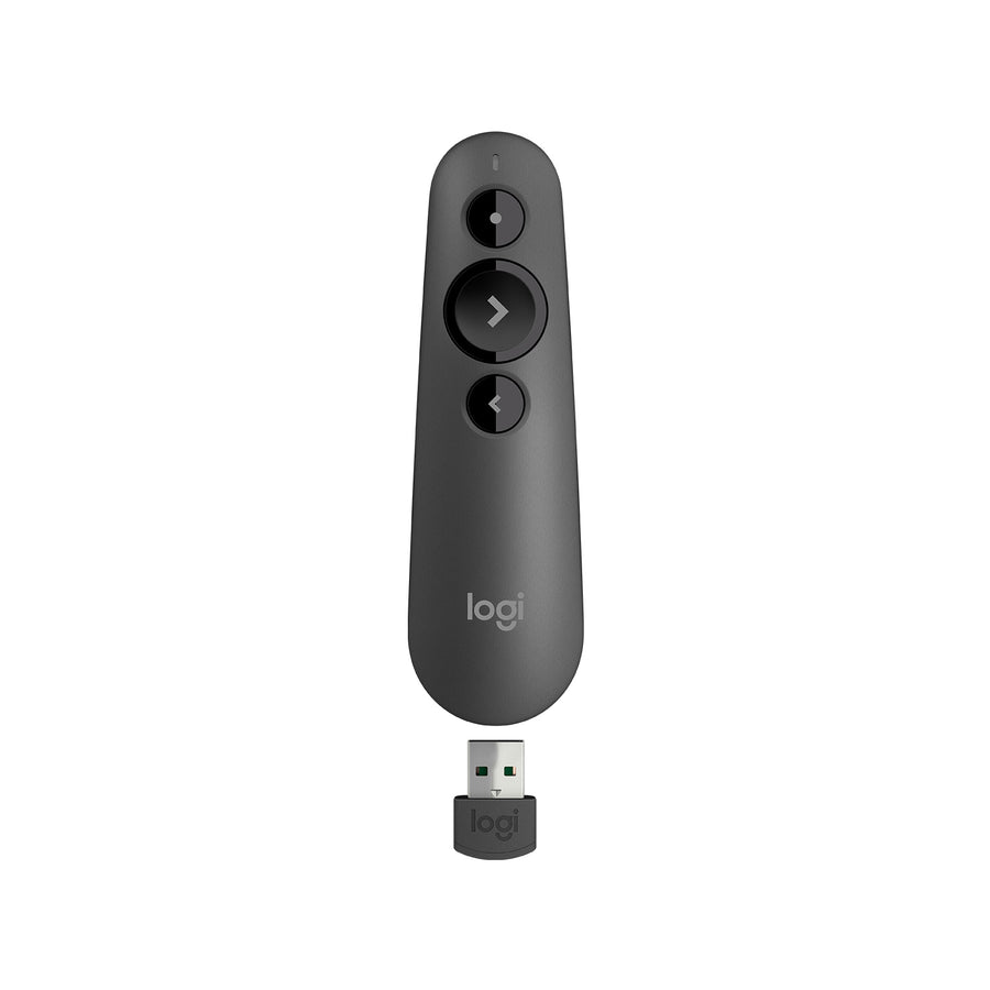 Logitech R500s Red Laser Presentation Remote with Wireless Mini… (910-005843)
