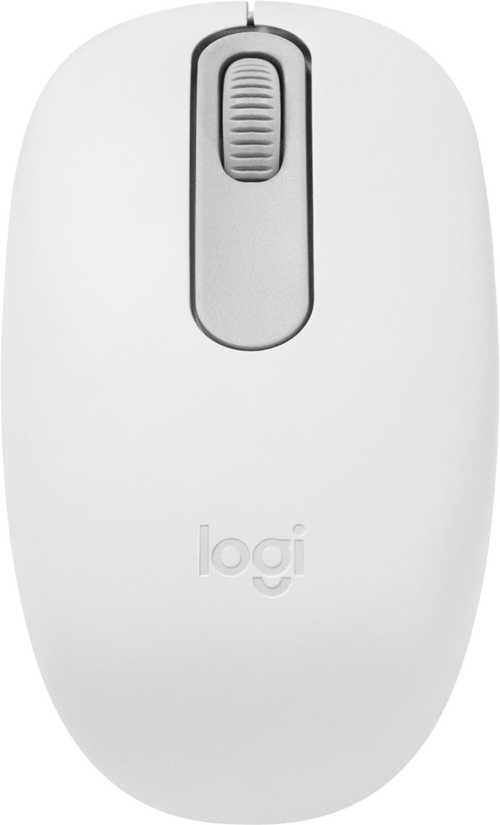 Logitech M196 Bluetooth Mouse - White Silent Bluetooth mouse with…