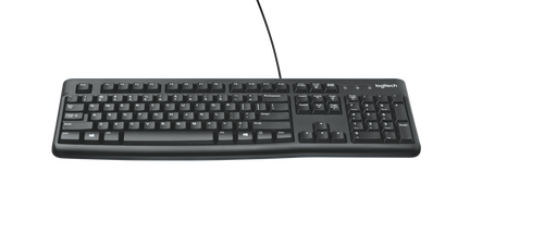 Logitech K120 Wired Keyboard with Quite Typing and Spill Resistant… (920-002508)