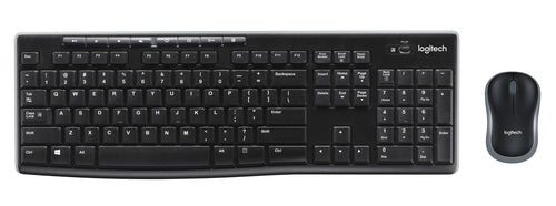 Logitech MK270 Wireless Keyboard and Mouse Combo - Black. Durable…