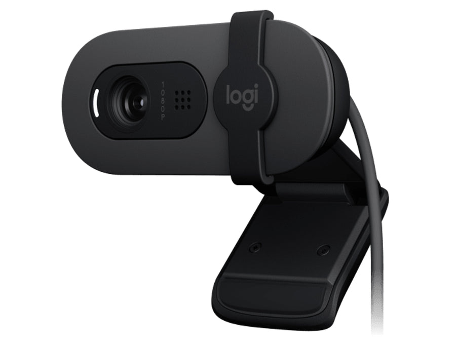 Logitech Brio 100 Full HD Webcam - Graphite Auto-light Balance…