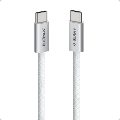 Anker Type C to Type C Braided Cable 240W 1m White Warranty 2 Year
