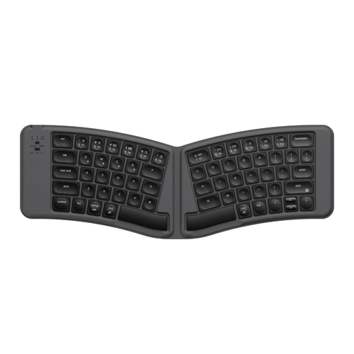 Keychron B11 Pro Ultra-Slim Wireless Foldable Keyboard Alice Layout - Space Gray
