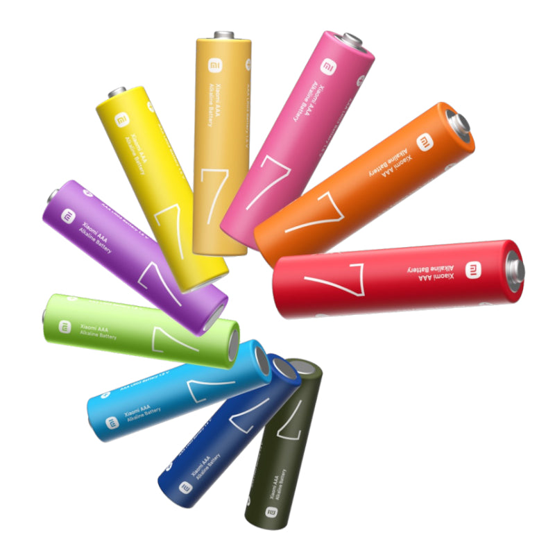 Xiaomi AAA Rainbow Batteries