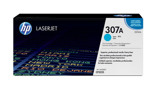 HP 307A Color LaserJet CP5225 Cyan Print Cartridge Prints…