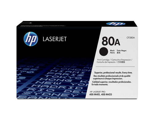 HP 80A Black LaserJet Toner Cartridge for HP LaserJet Pro 400 MFP…