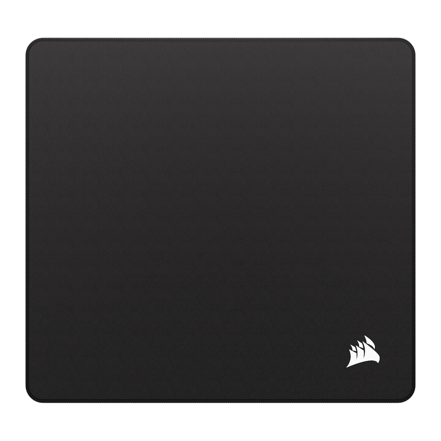 Corsair MM Anti-fray Cloth Gaming Mouse Pad Medium - Black
