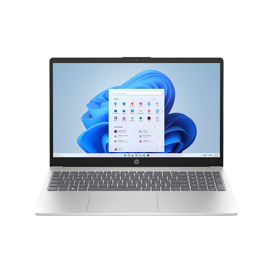 HP 15S 15.6" FHD UltraSlim Core 7-150U 16GB 512GB Win 11 Home Silver Notebook