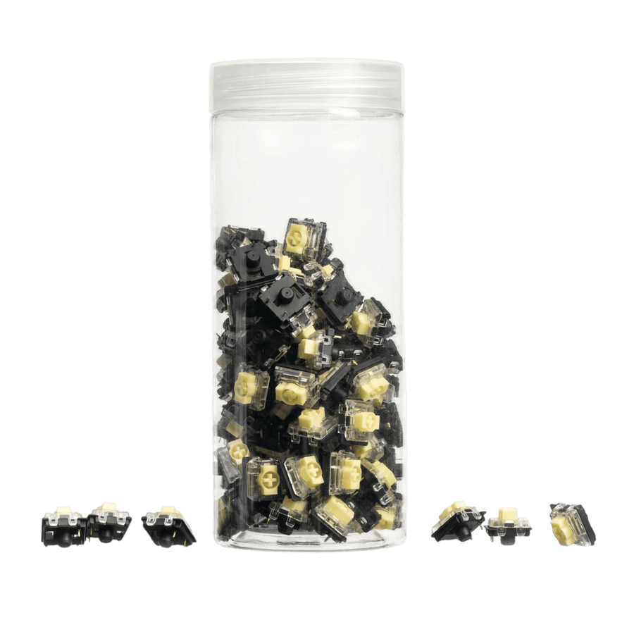 Keychron Banana Gateron KS-33 Low Profile 2.0 Mechanical Switch 110 pcs