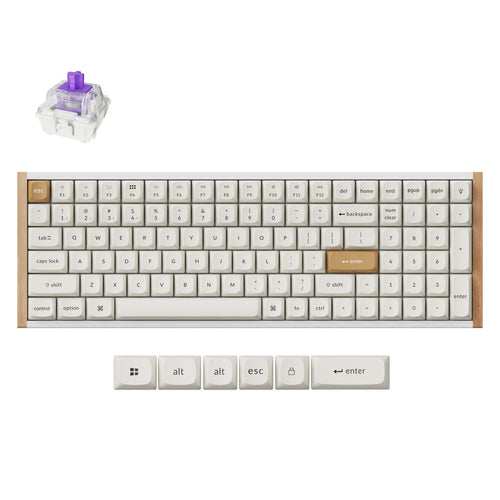Keychron K4 HE 96% Magnetic Switch Hot-Swap RGB Wireless Keyboard –…