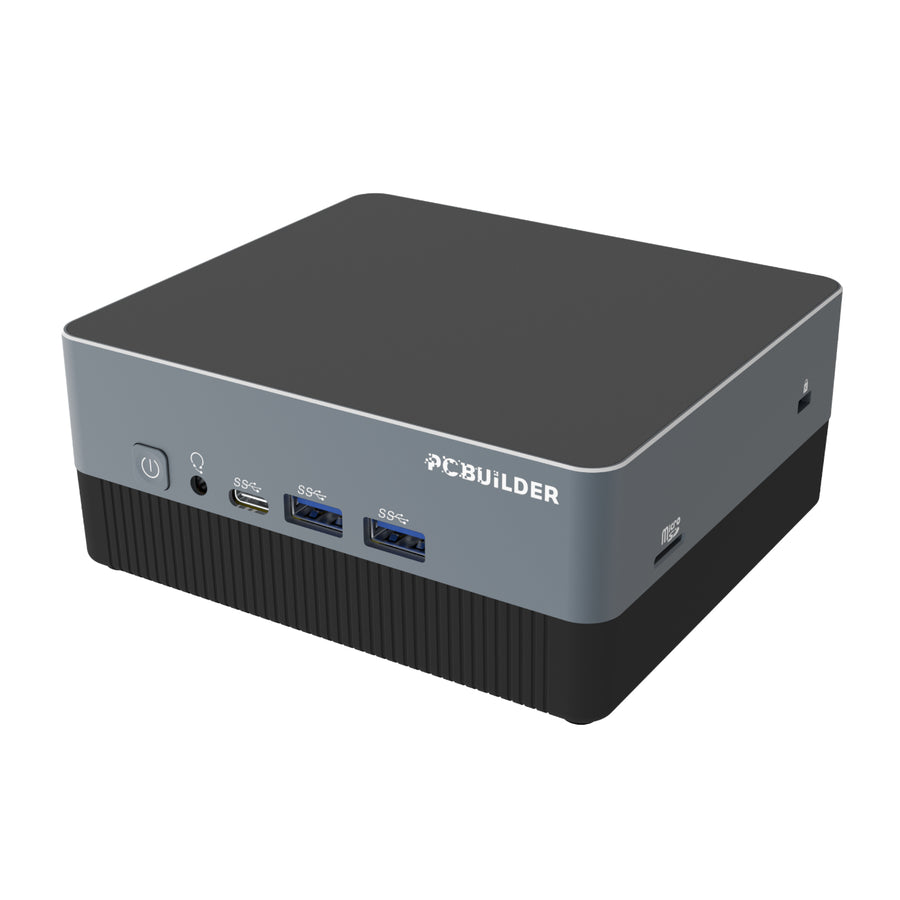 PCBuilder CUBE Intel i5-1235U 16GB DDR4 512GB Windows 11 Pro Mini PC
