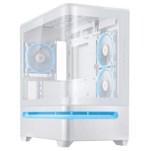 ASUS Prime AP202 ARGB mATX White Chassis