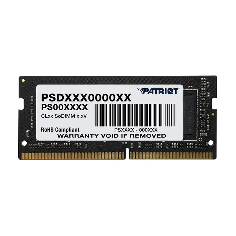 Patriot Signature Line 8GB DDR4 3200MHz Single Rank SODIMM Notebook…