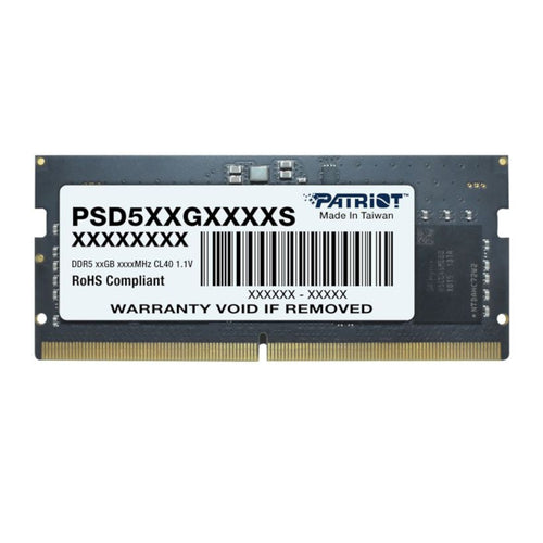 Patriot Signature Line DDR5 16GB 4800MHz Single Rank SODIMM…