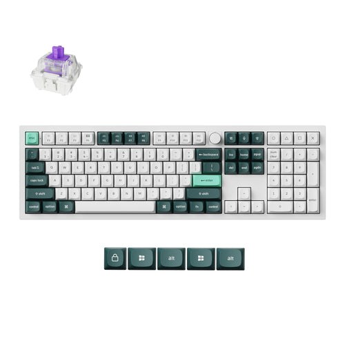 Keychron Q6 HE QMK Full-size Wireless Custom Mechanical Keyboard… (Q6H-P1)