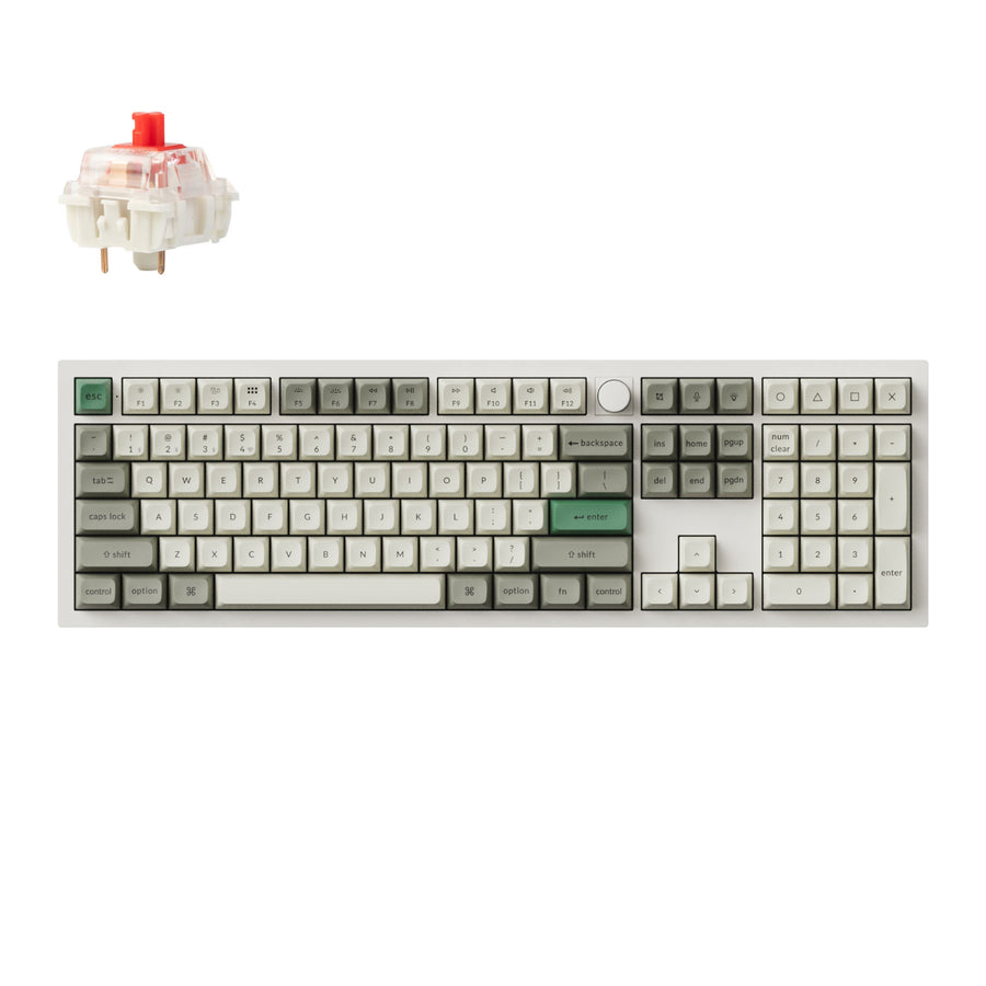 Keychron Q6 Max QMK/VIA Wireless Custom Mechanical Keyboard KSA…